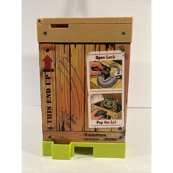 MGA Crate Creatures Surprise Sizzle Interactive Monster with Crate Lights Sounds - Picture 5 of 6